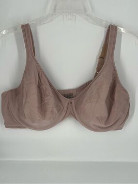 Bali Women's Beige Underwire Bra sz 42 D